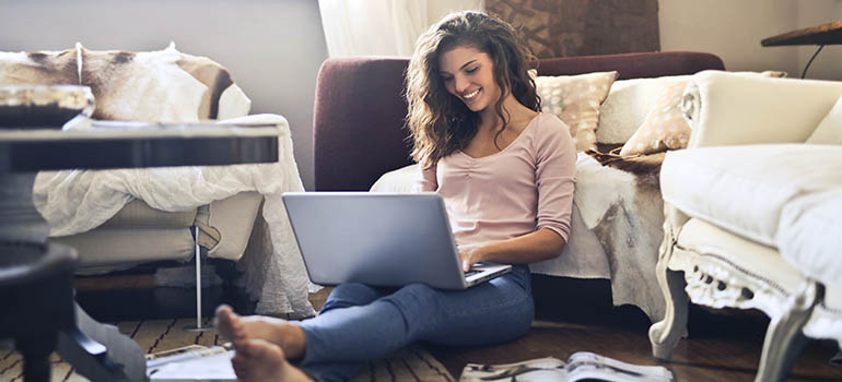 woman-living-room