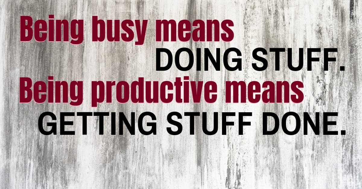 Being Productive This New Year – 2019!