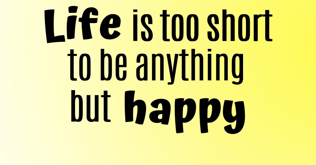Choose Happiness