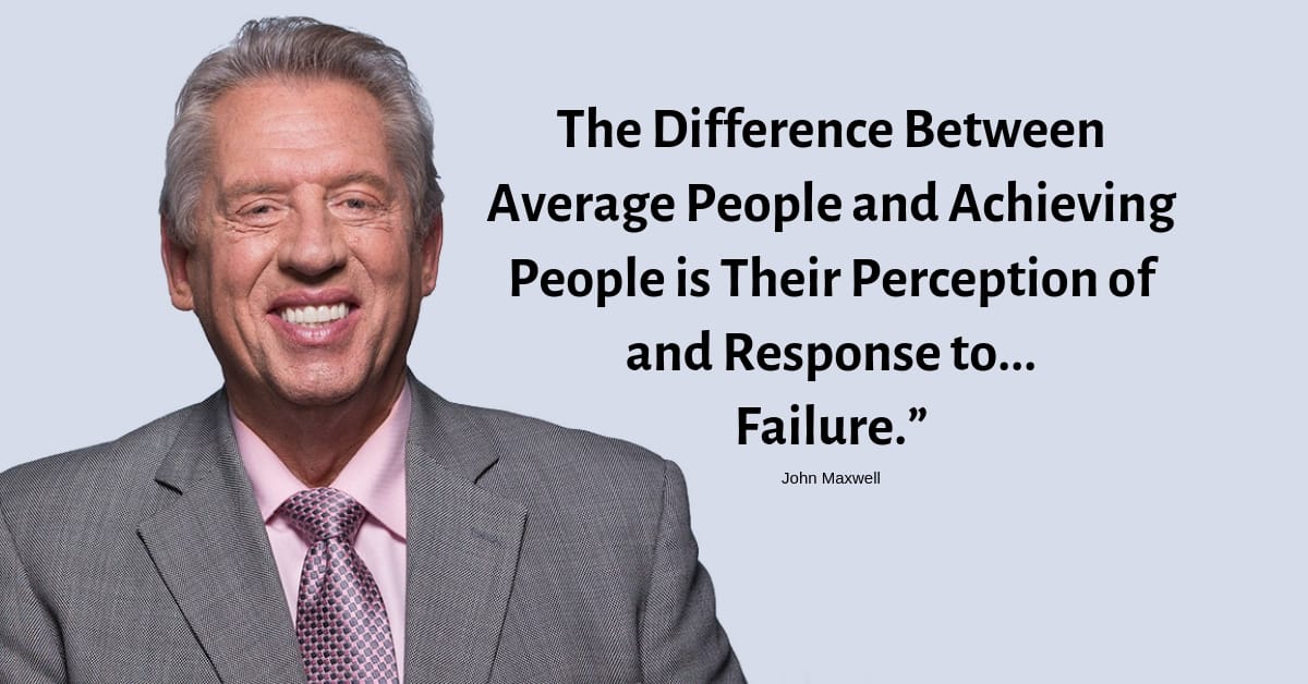 Reaching Success Through Failing Forward