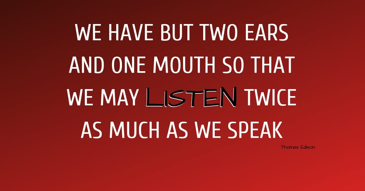 Leadership Derived from Listening
