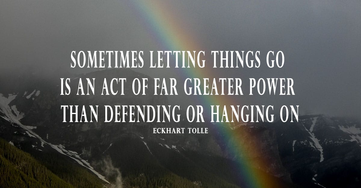 Things to Let Go Of