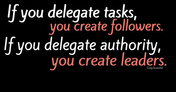 The Art of Delegation