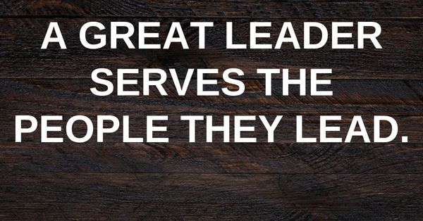 Great Leaders Actually Care