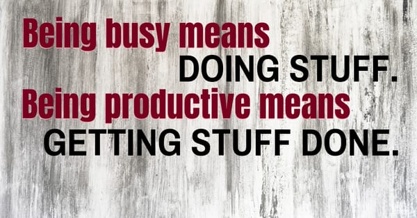 Being Productive This New Year – 2019!