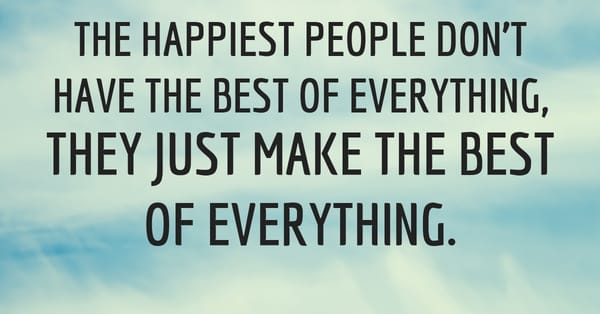 Happiness Inspires Productivity