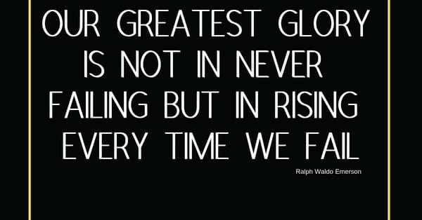 Failure Remains Successful If We Learn From It