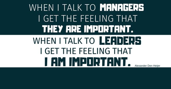 What Leadership Isn’t