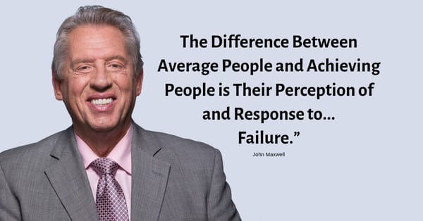 Reaching Success Through Failing Forward