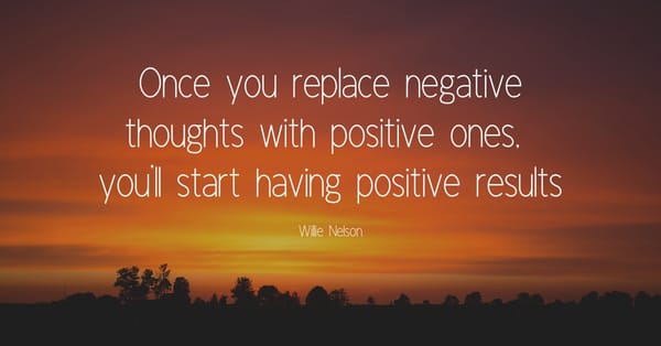 Replacing Negativity with Positivity