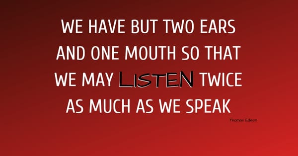 Leadership Derived from Listening