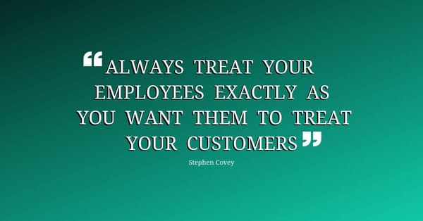 Customer Experience Stemmed from Employee Experience