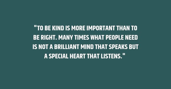 Relating with Others Is Just as Important as Working with Others