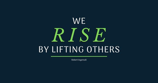 If Businesses Can Do It, We Can Too!